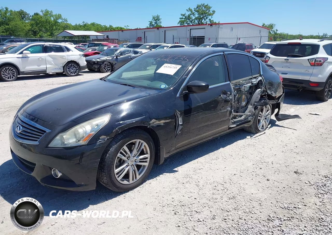 2011 Infiniti G37X VIN:JN1CV6AR9BM411796 - 2