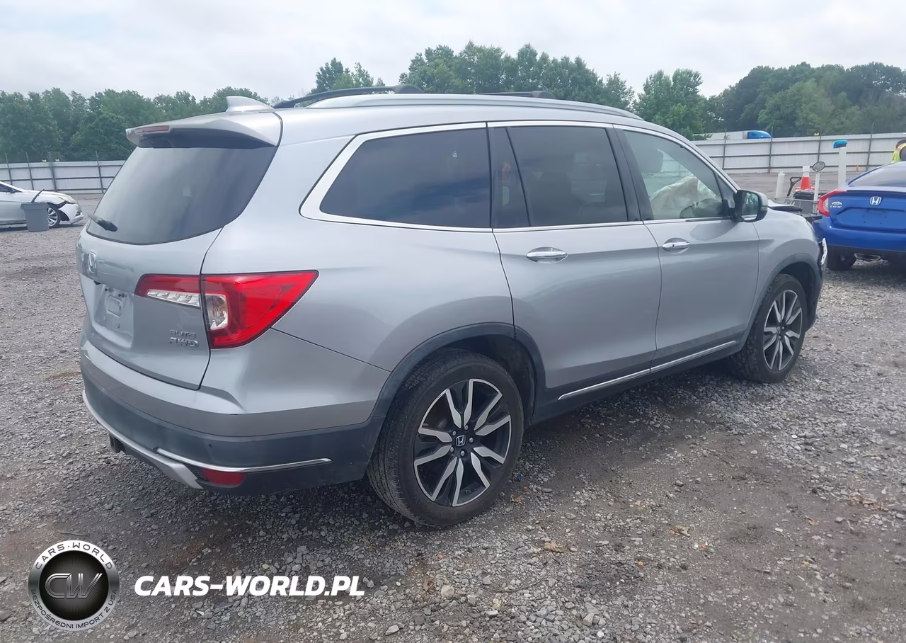 2019 Honda Pilot Elite VIN:5FNYF6H05KB012965 - 4