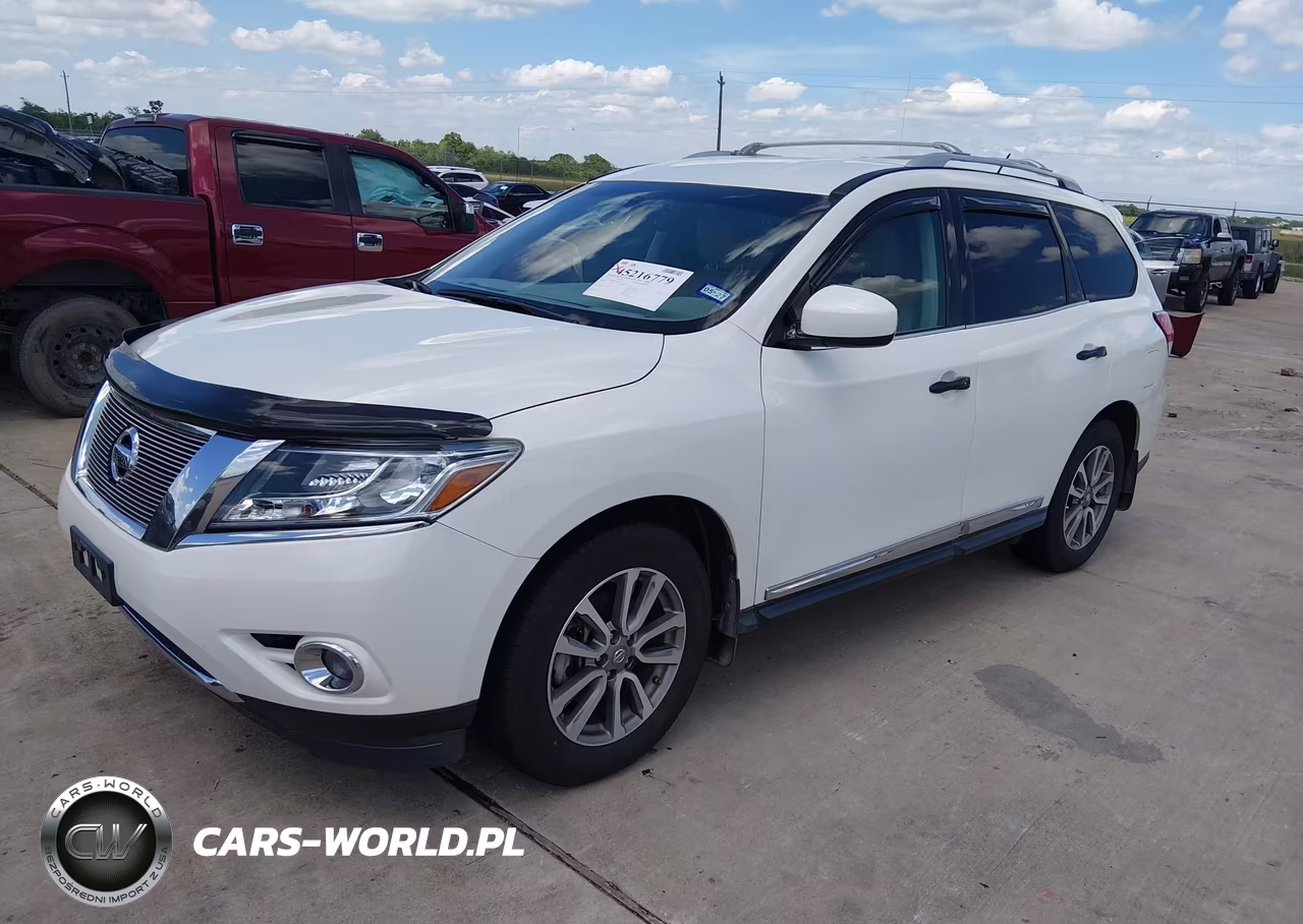 2015 Nissan Pathfinder Sl VIN:5N1AR2MN4FC718956 - 2