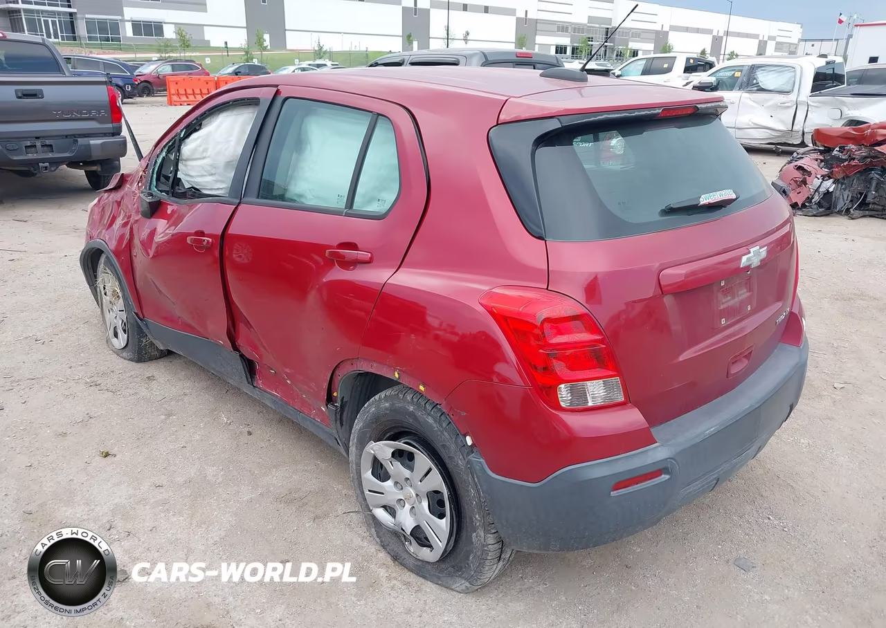2015 Chevrolet Trax 1Ls VIN:KL7CJKSB1FB245257 - 3