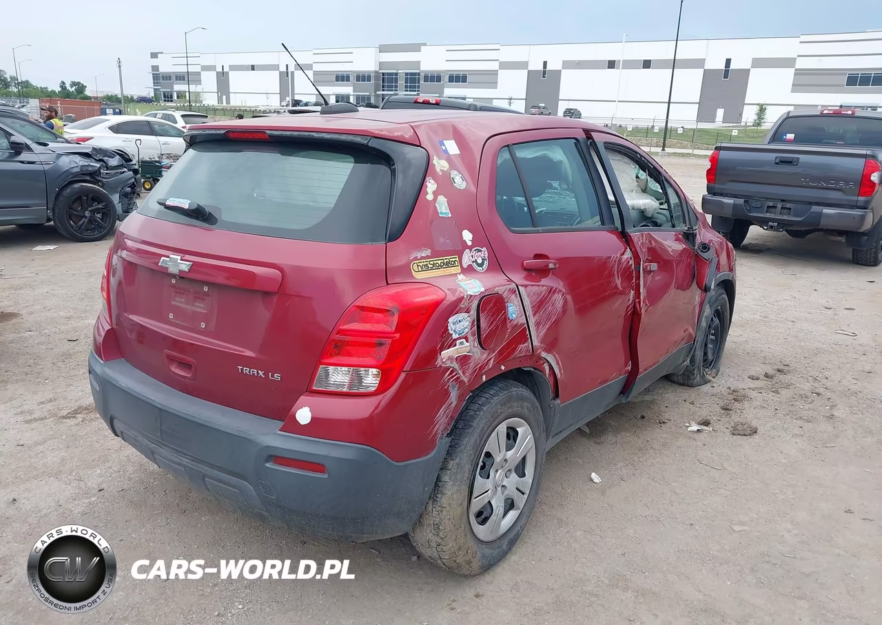 2015 Chevrolet Trax 1Ls VIN:KL7CJKSB1FB245257 - 4