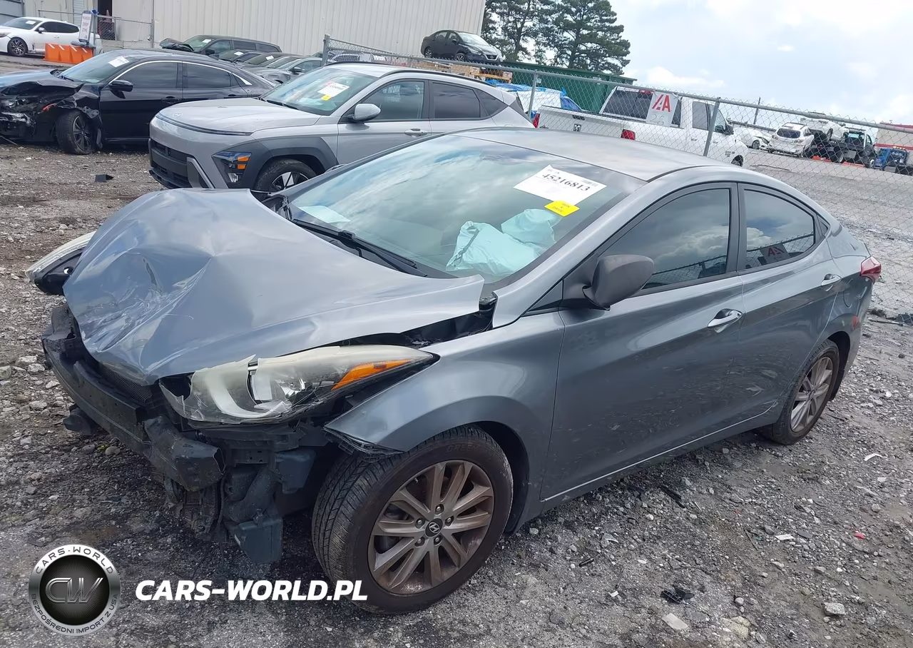 2016 Hyundai Elantra Se VIN:KMHDH4AE9GU623711 - 2