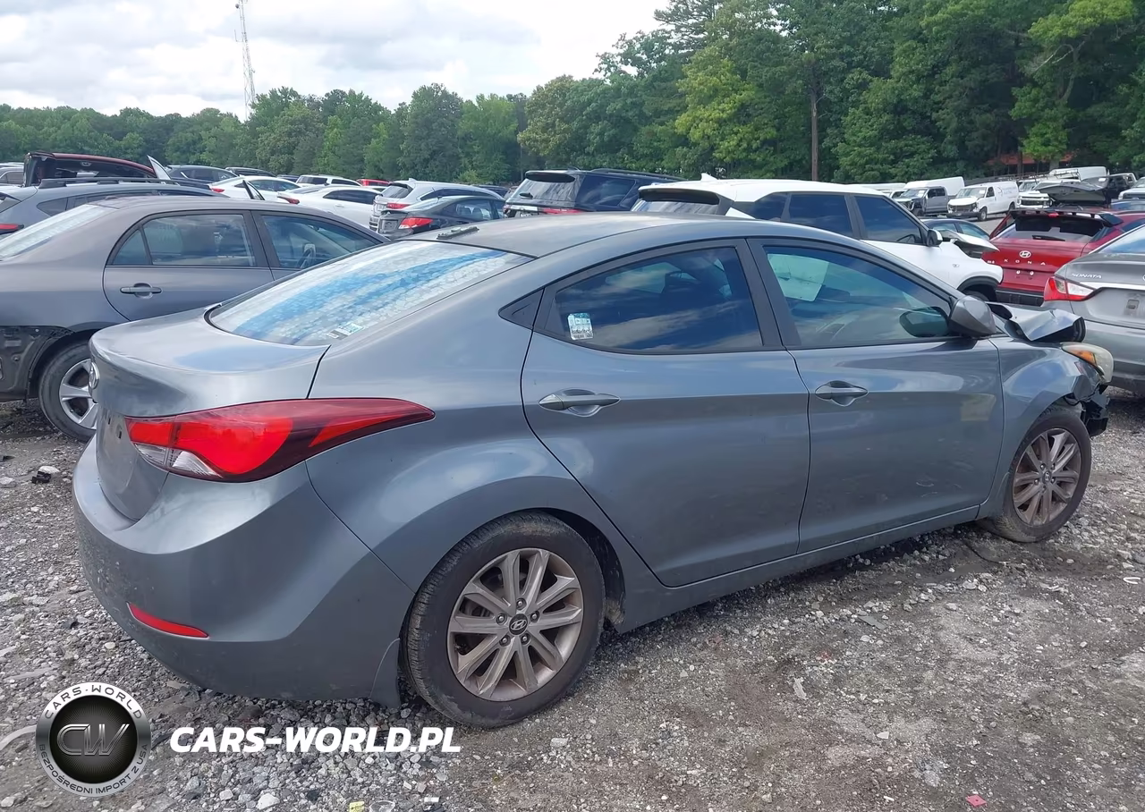 2016 Hyundai Elantra Se VIN:KMHDH4AE9GU623711 - 4