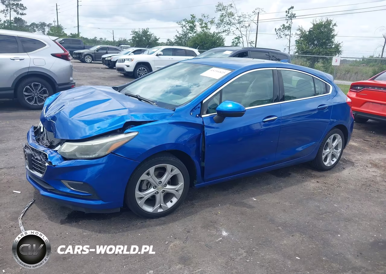 2017 Chevrolet Cruze Premier Auto VIN:3G1BF6SM9HS585703 - 2