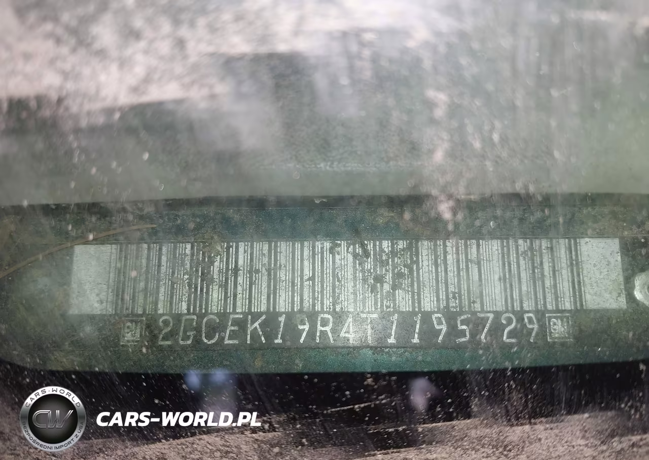 1996 Chevrolet Gmt-400 K1500 VIN:2GCEK19R4T1195729 - 9