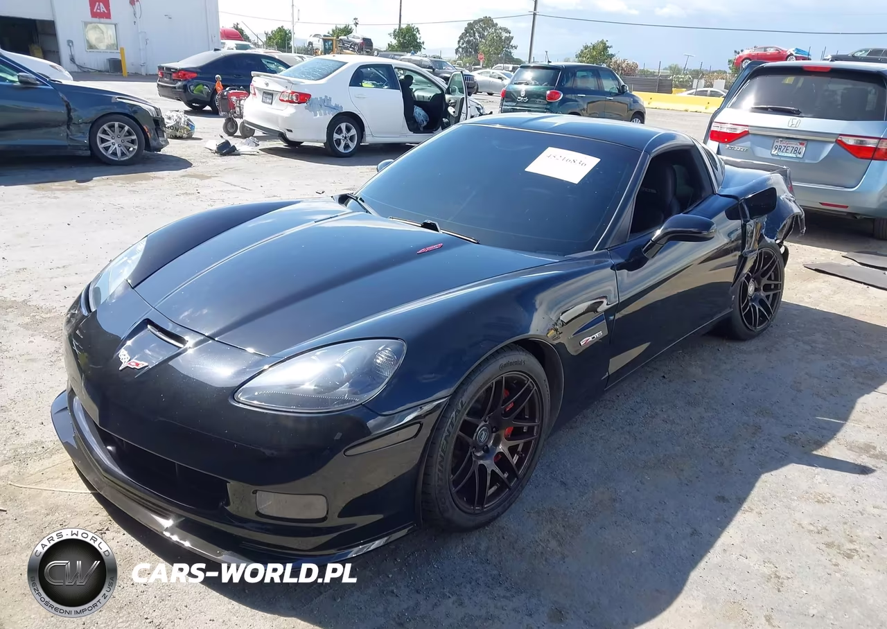 2008 Chevrolet Corvette Z06 Hardtop VIN:1G1YY25E385119910 - 2