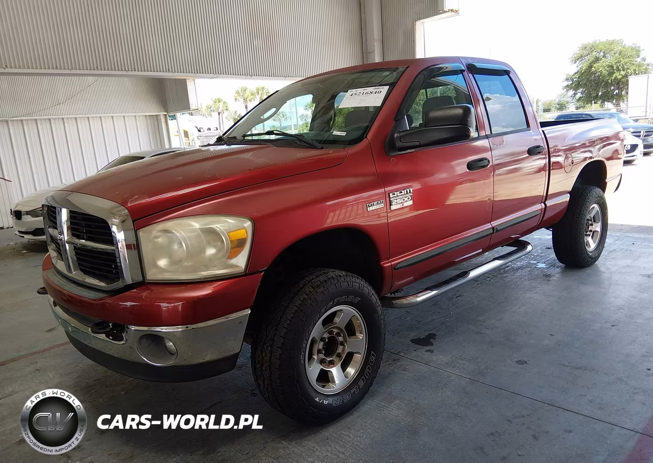 2007 Dodge Ram 2500 Slt-Trx4 Off Road-Sport-Power Wagon VIN:1D7KS28D07J595593 - 2