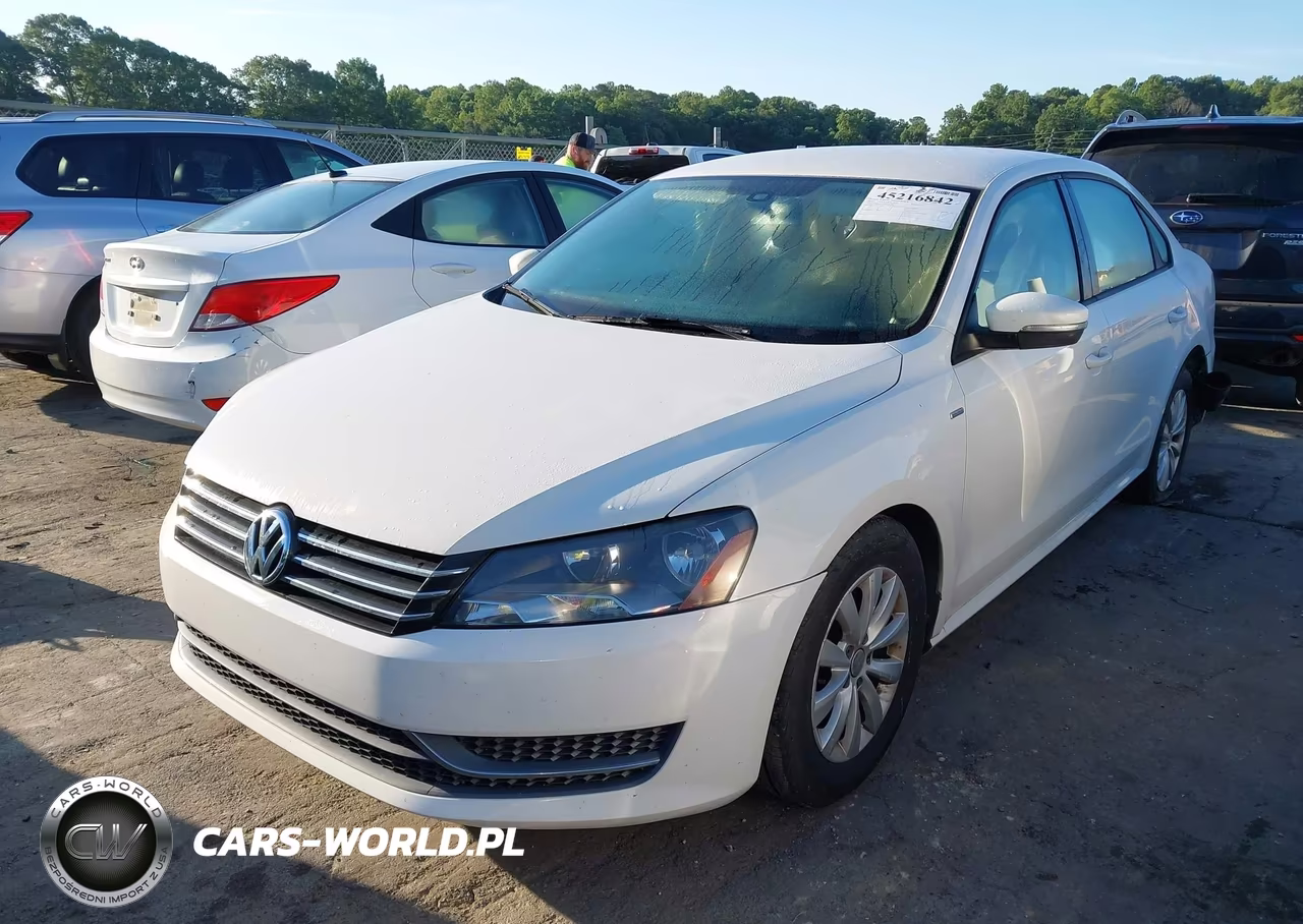 2013 Volkswagen Passat 2.5L Wolfsburg Edition VIN:1VWAH7A35DC143087 - 2
