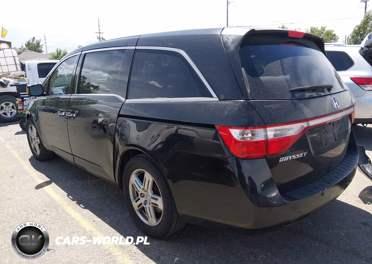 2011 Honda Odyssey Touring-Touring Elite VIN:5FNRL5H94BB089915 - 3