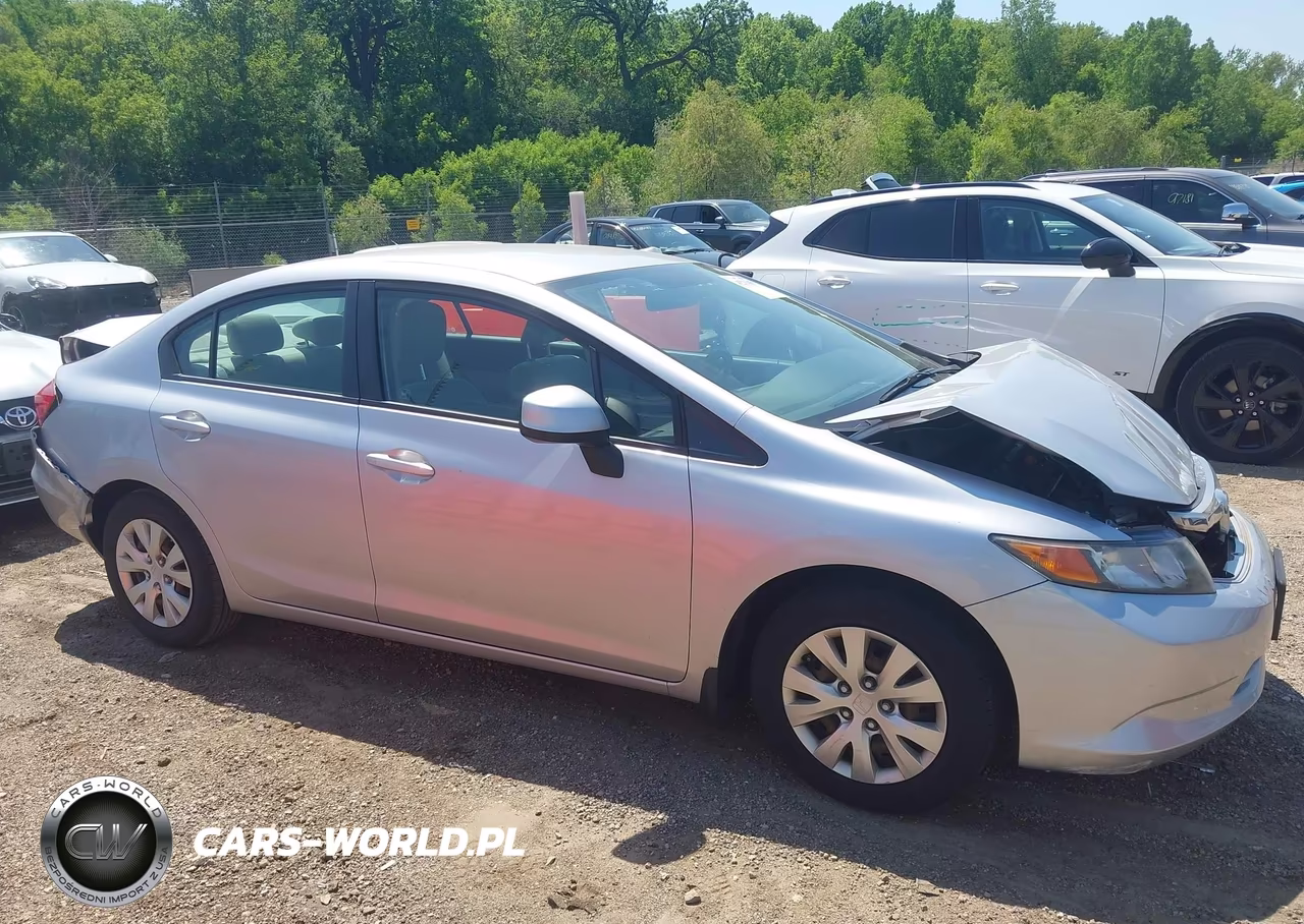 2012 Honda Civic Lx VIN:19XFB2F59CE013070 - 13