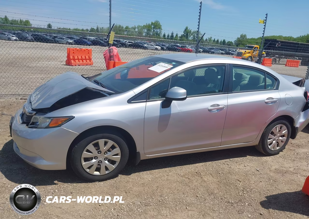 2012 Honda Civic Lx VIN:19XFB2F59CE013070 - 14