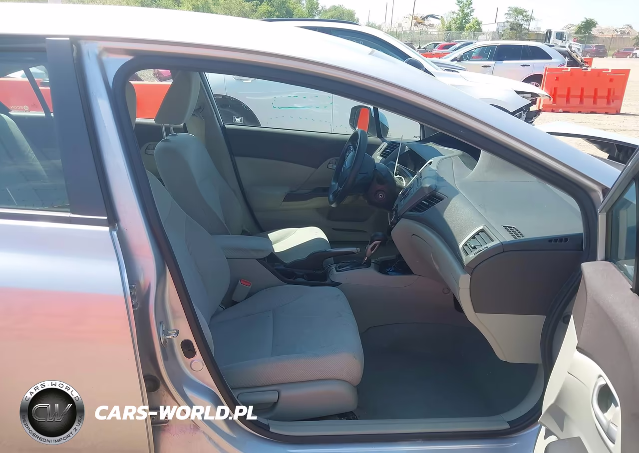 2012 Honda Civic Lx VIN:19XFB2F59CE013070 - 5