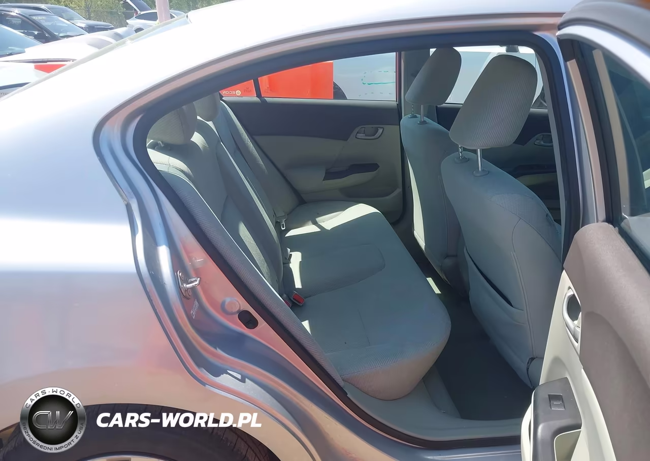 2012 Honda Civic Lx VIN:19XFB2F59CE013070 - 8