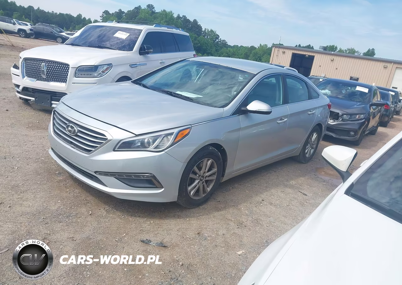 2015 Hyundai Sonata Eco VIN:5NPE24AAXFH127526 - 2