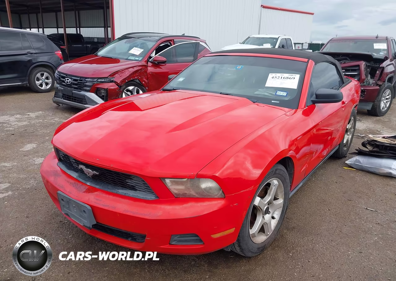 2012 Ford Mustang V6 VIN:1ZVBP8EM8C5235152 - 2