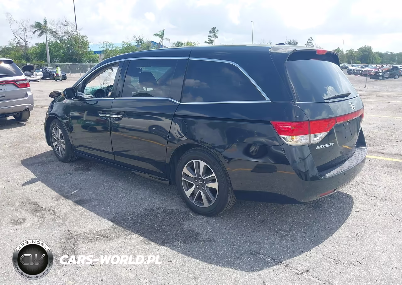 2014 Honda Odyssey Touring-Touring Elite VIN:5FNRL5H99EB074993 - 3