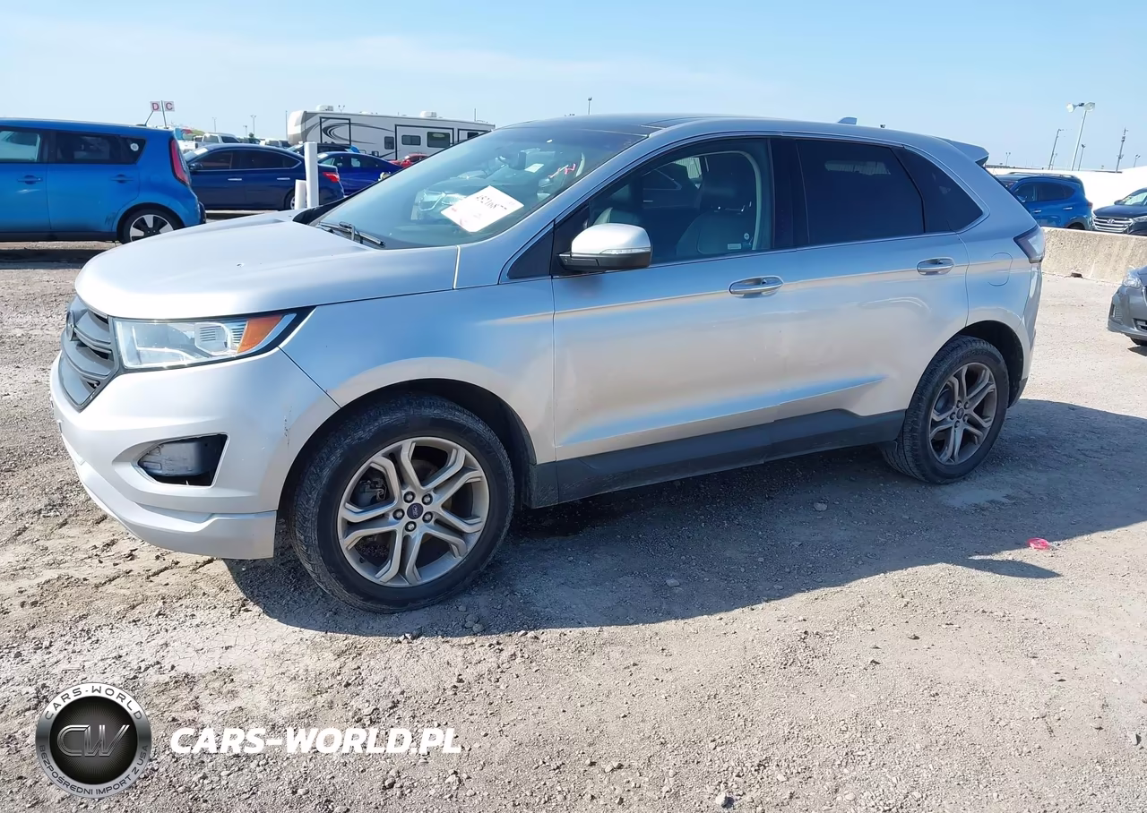2017 Ford Edge Titanium VIN:2FMPK3K92HBB57895 - 2