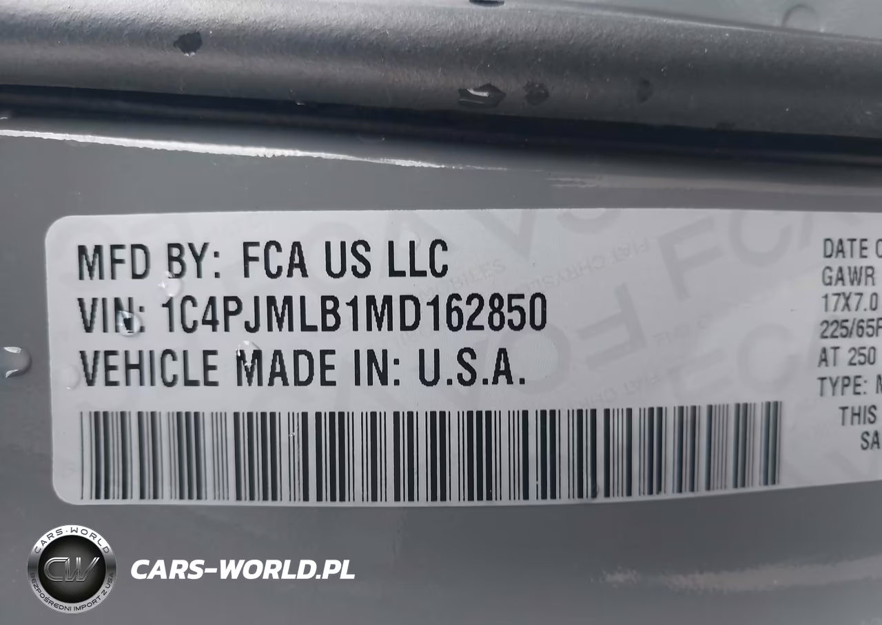 2021 Jeep Cherokee Latitude Plus 4X4 VIN:1C4PJMLB1MD162850 - 9