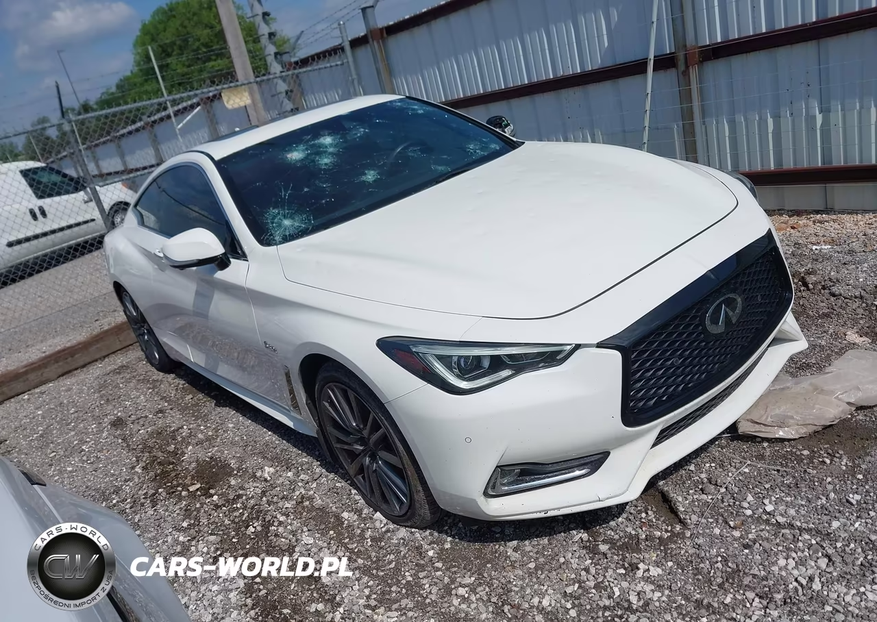 2017 Infiniti Q60 3.0T Red Sport 400