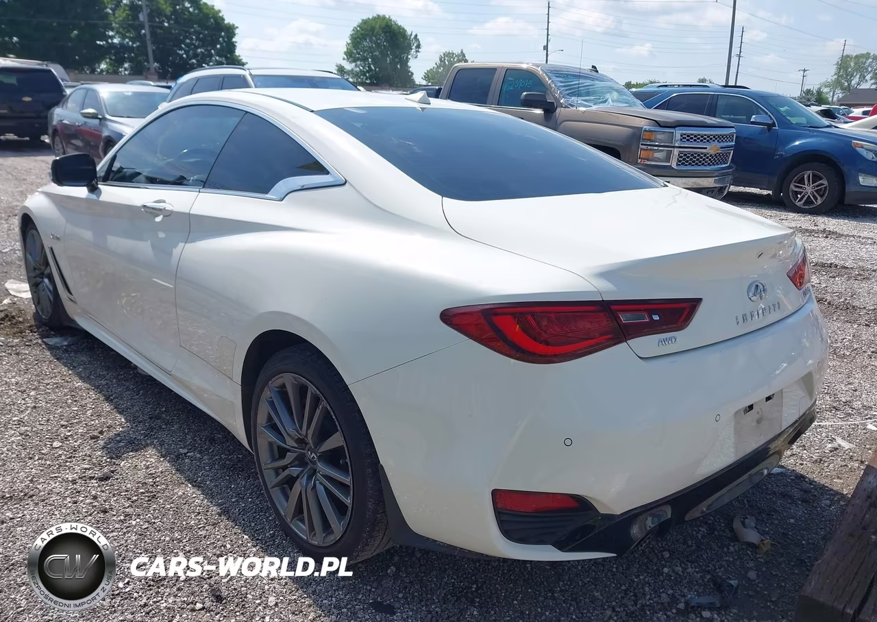 2017 Infiniti Q60 3.0T Red Sport 400 VIN:JN1FV7EL3HM701243 - 3