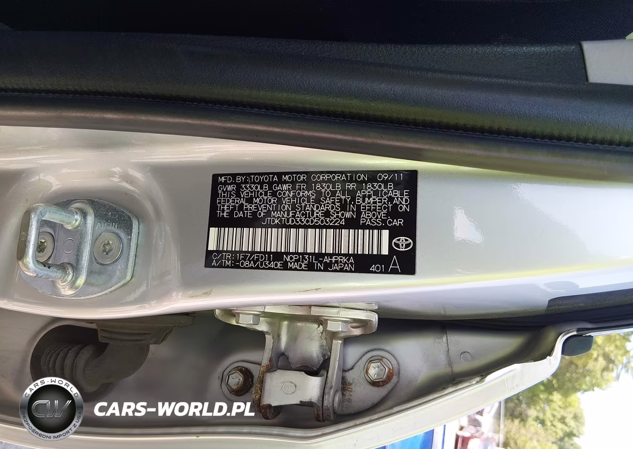 2012 Toyota Yaris Se VIN:JTDKTUD33CD503224 - 9