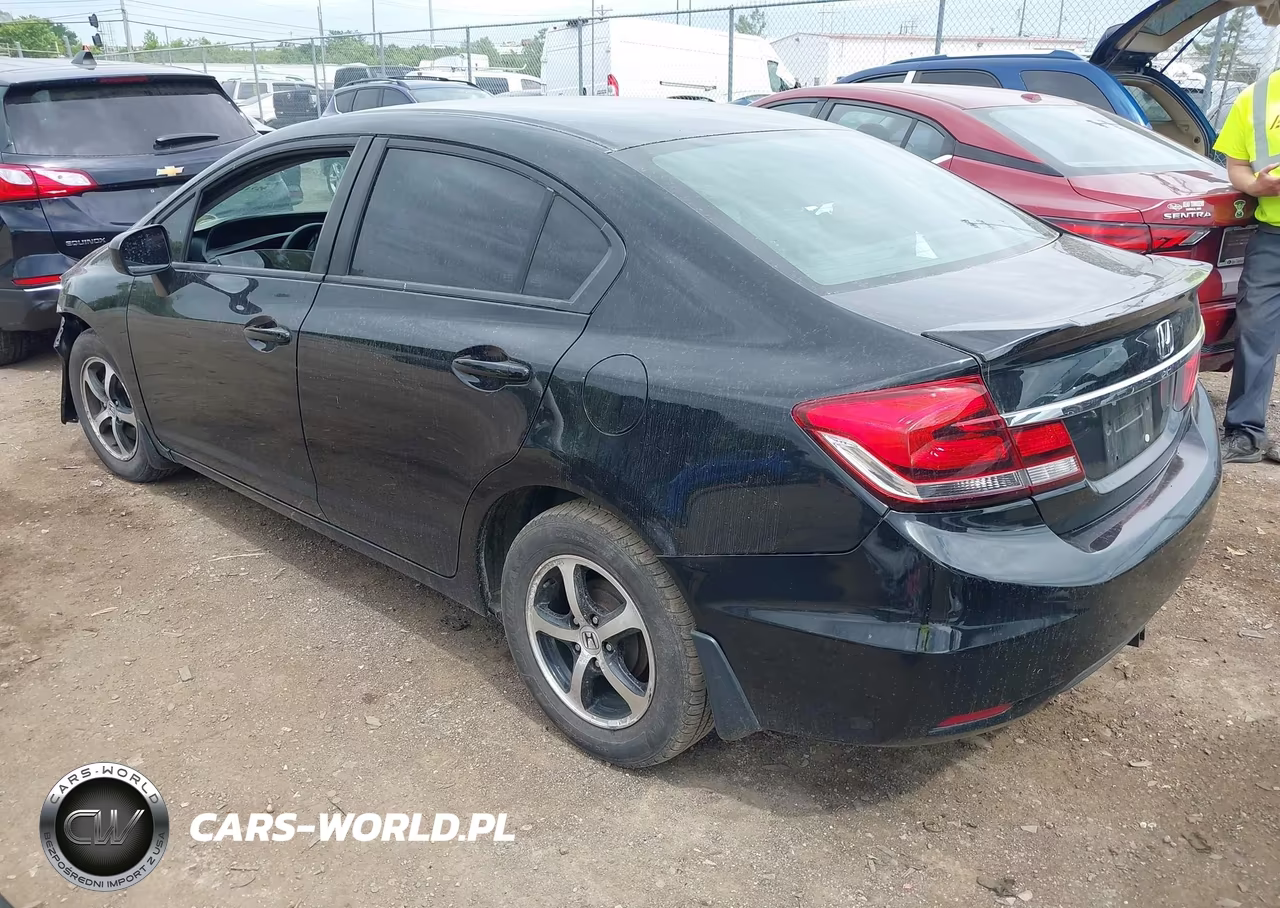 2015 Honda Civic Se VIN:19XFB2F7XFE022477 - 3