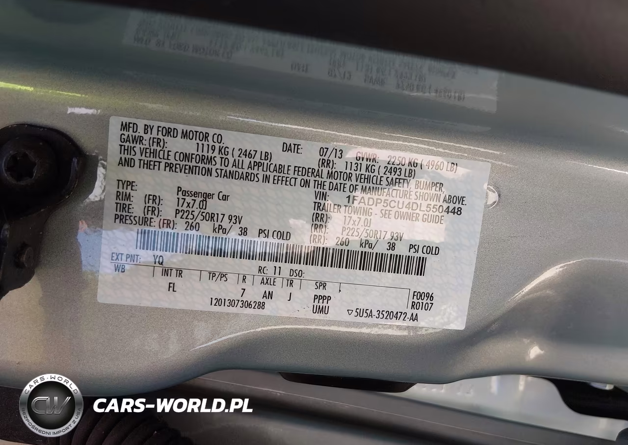 2013 Ford C-Max Energi Sel VIN:1FADP5CU4DL550448 - 9