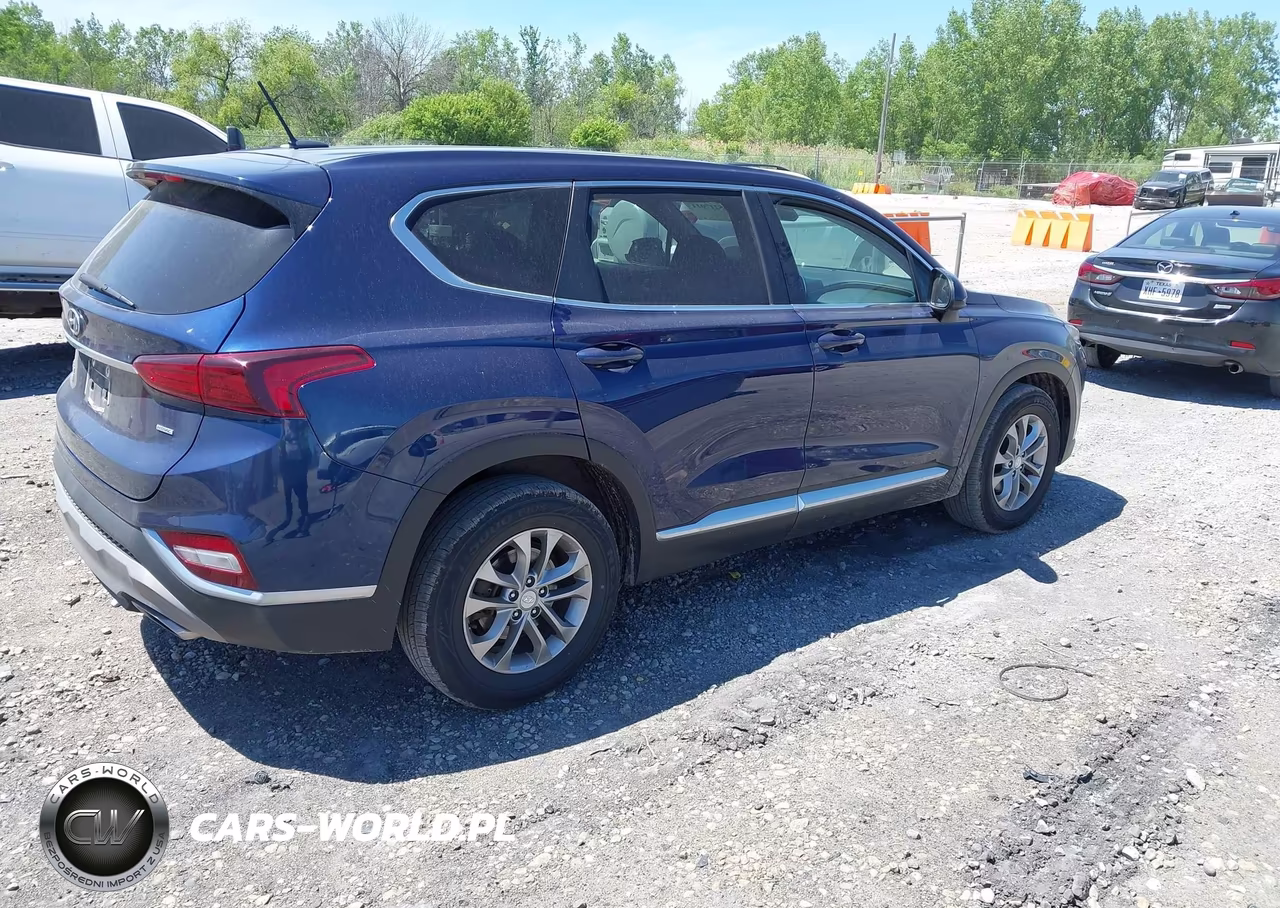 2019 Hyundai Santa Fe Se VIN:5NMS2CAD8KH097991 - 4