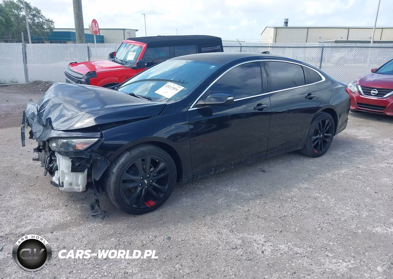 2018 Chevrolet Malibu Lt VIN:1G1ZD5ST5JF156672 - 2