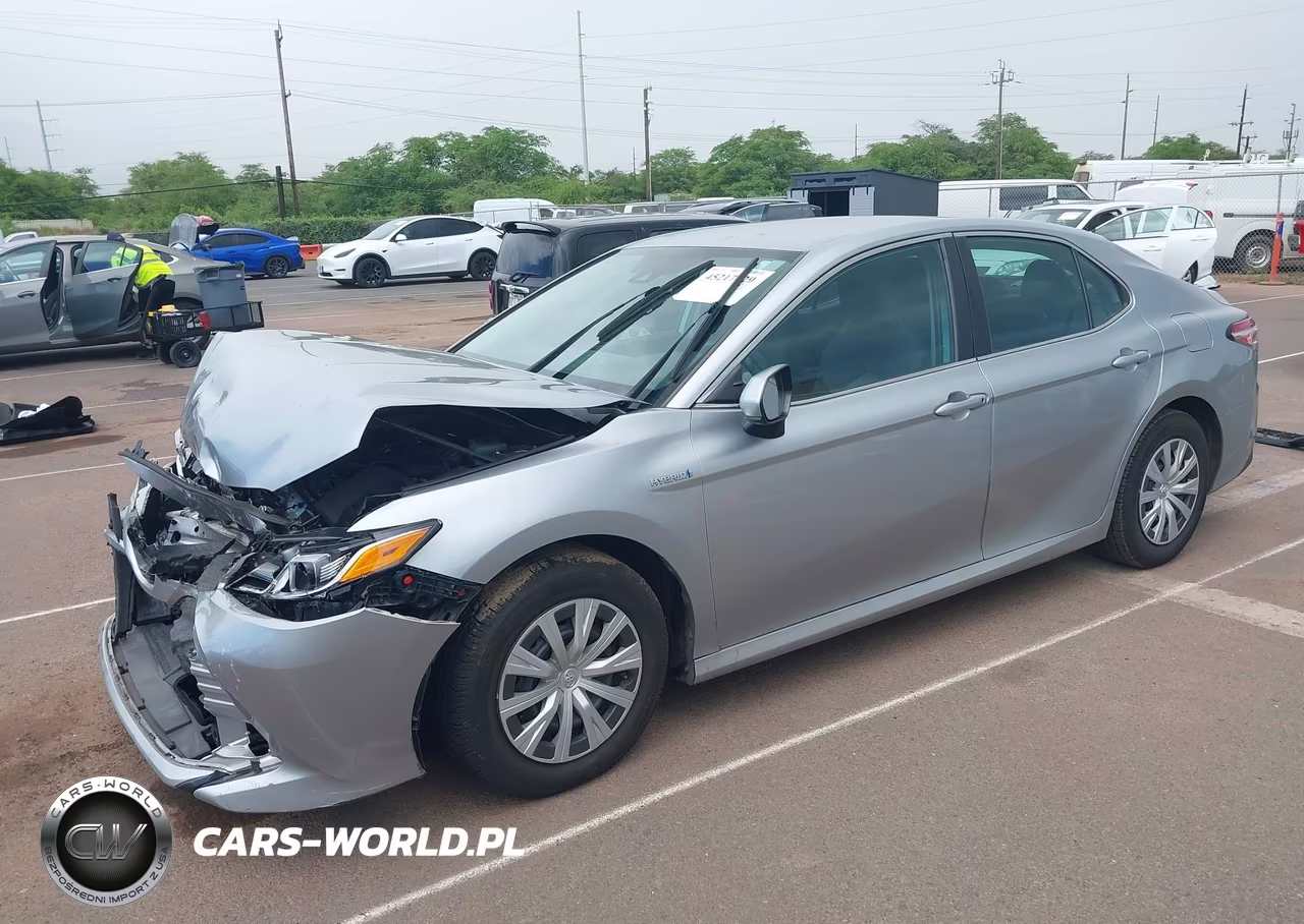 2020 Toyota Camry Le Hybrid VIN:4T1C31AK7LU518142 - 2