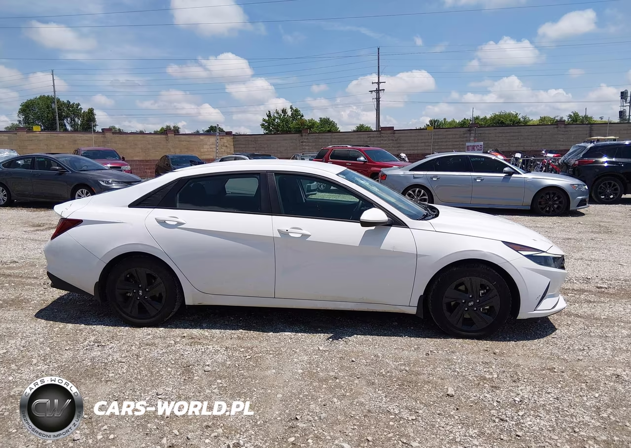 2022 Hyundai Elantra Hybrid Blue VIN:KMHLM4AJ6NU023584 - 13