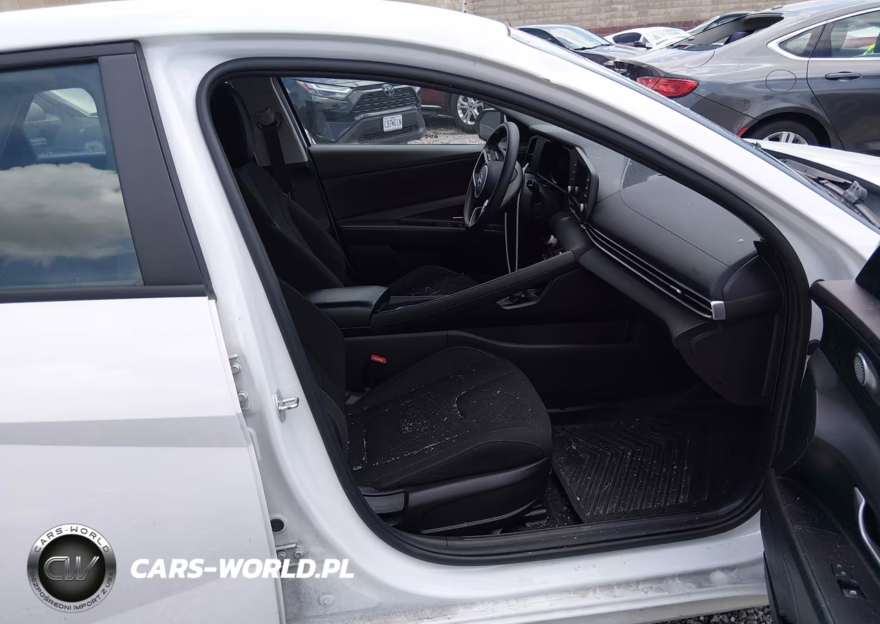 2022 Hyundai Elantra Hybrid Blue VIN:KMHLM4AJ6NU023584 - 5