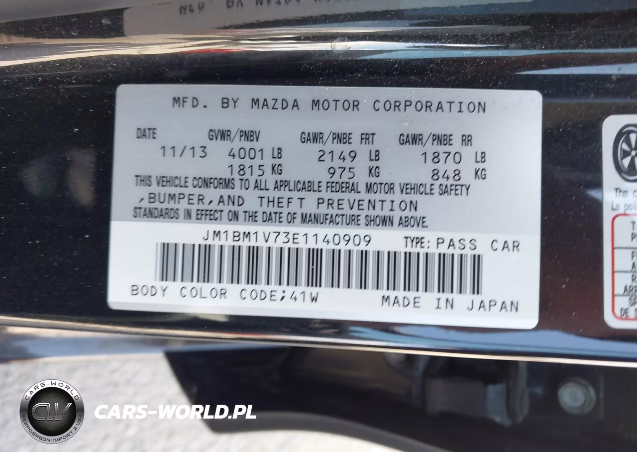 2014 Mazda Mazda3 I Touring VIN:JM1BM1V73E1140909 - 9