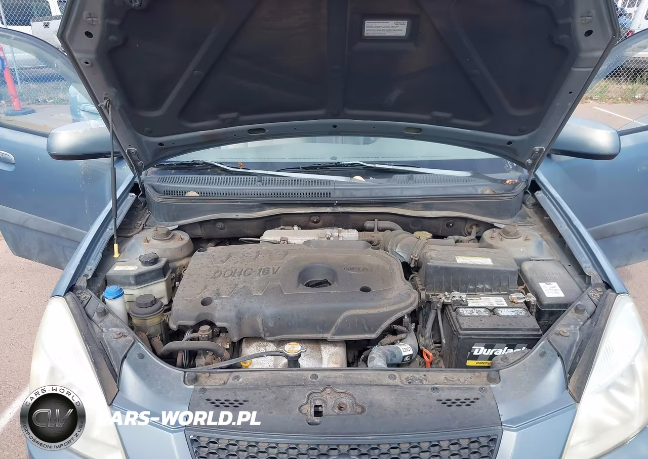 2007 Kia Rio Lx VIN:KNADE123176249721 - 10