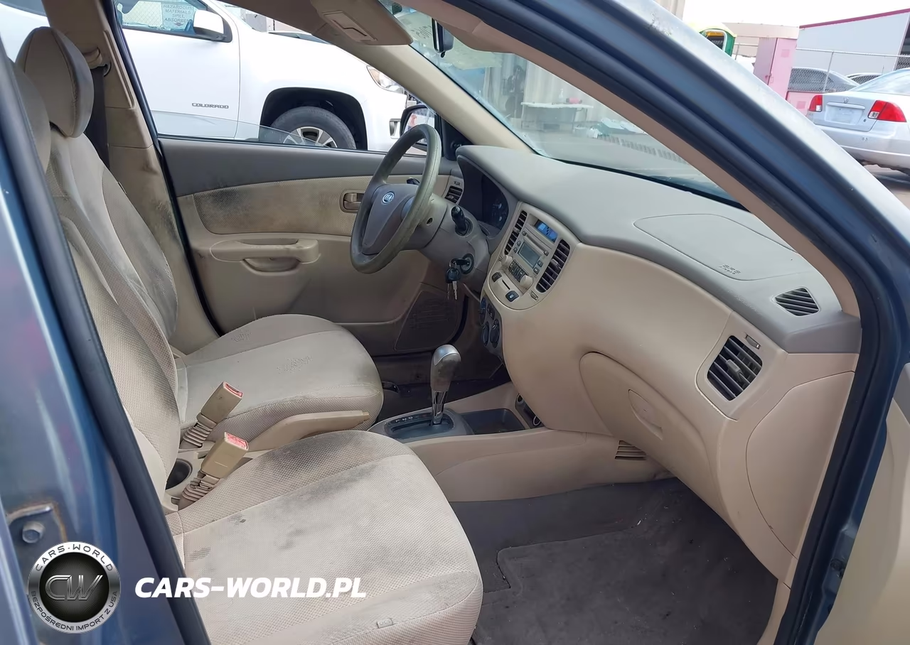 2007 Kia Rio Lx VIN:KNADE123176249721 - 5