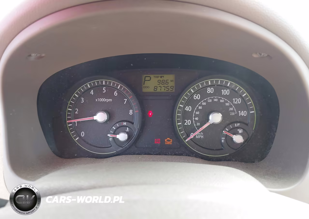 2007 Kia Rio Lx VIN:KNADE123176249721 - 7