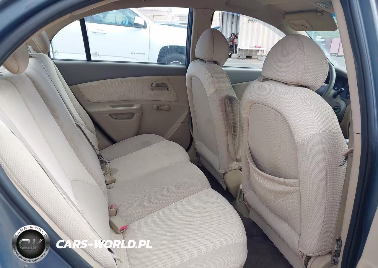 2007 Kia Rio Lx VIN:KNADE123176249721 - 8