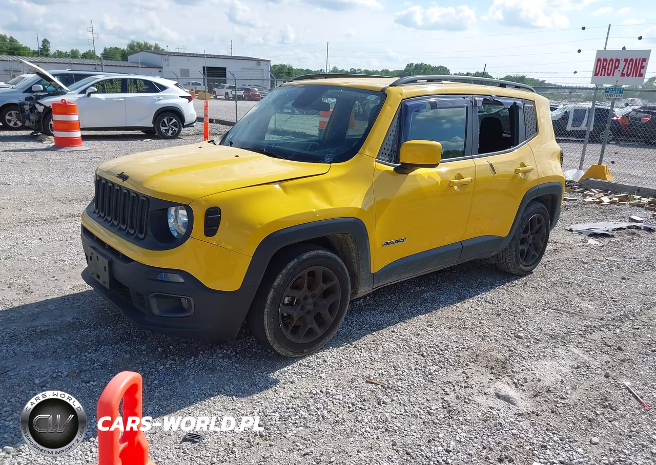 2018 Jeep Renegade Latitude Fwd VIN:ZACCJABB0JPH58270 - 2