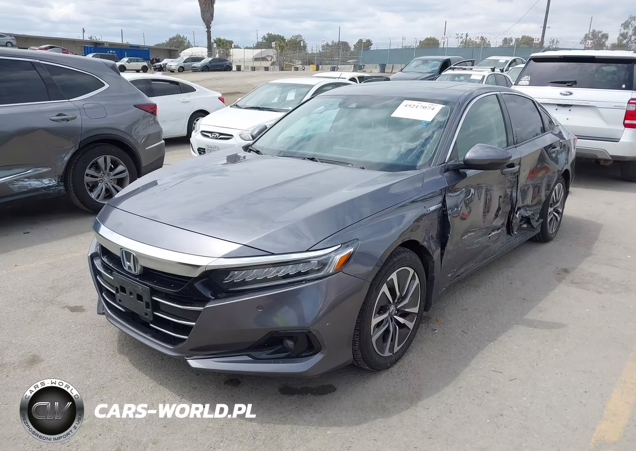 2022 Honda Accord Hybrid Ex-L VIN:1HGCV3F50NA008914 - 2