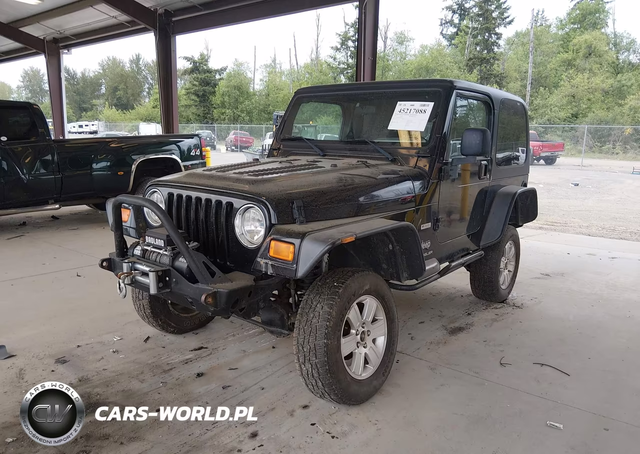 2004 Jeep Wrangler X VIN:1J4FA39S04P730737 - 2