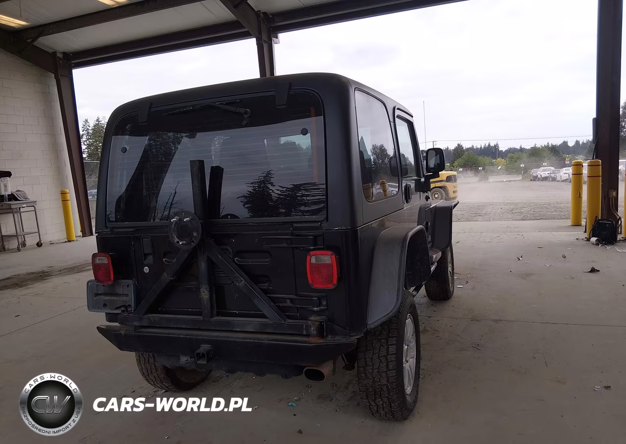 2004 Jeep Wrangler X VIN:1J4FA39S04P730737 - 4