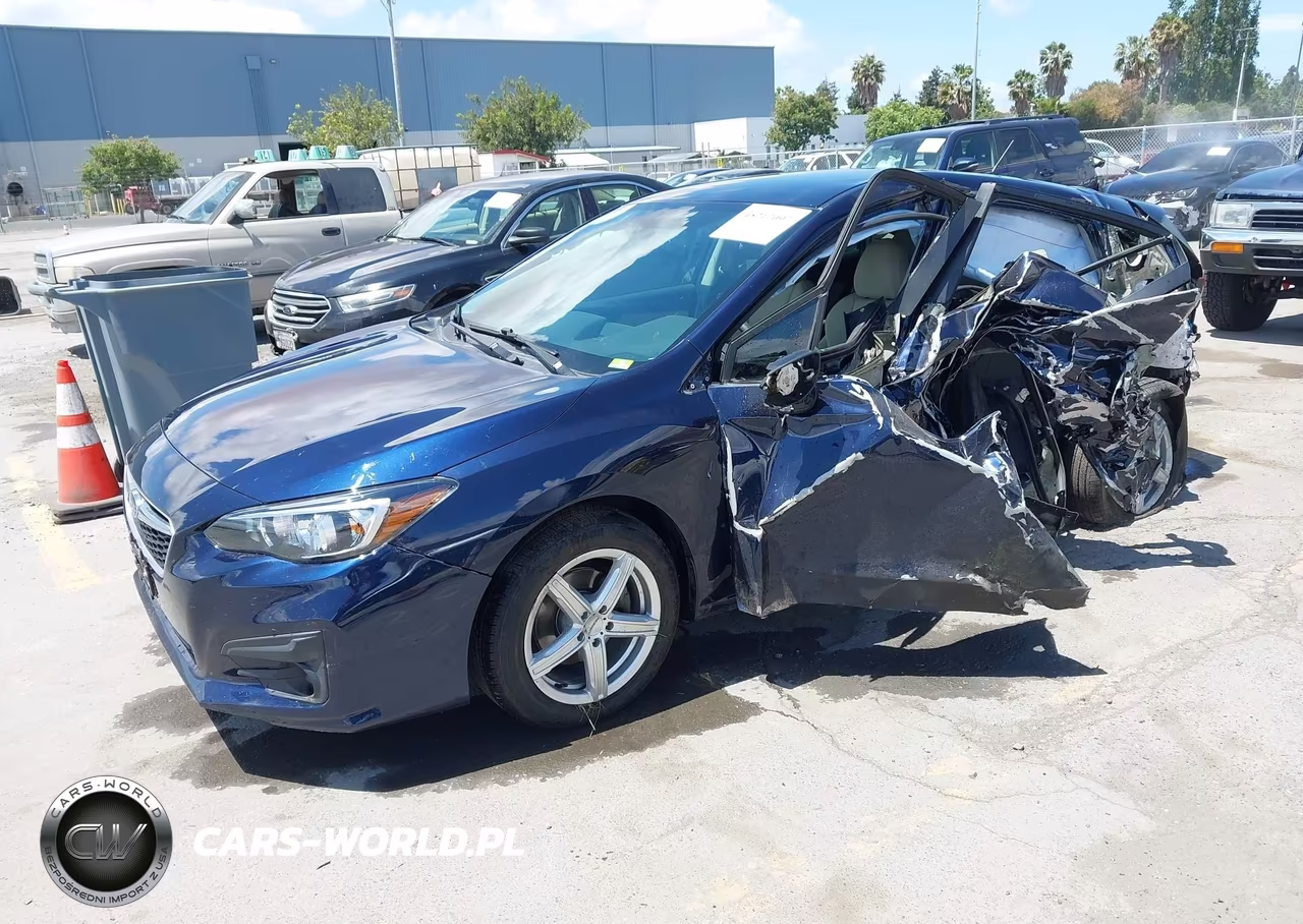 2019 Subaru Impreza 2.0I VIN:4S3GTAA61K3736204 - 2