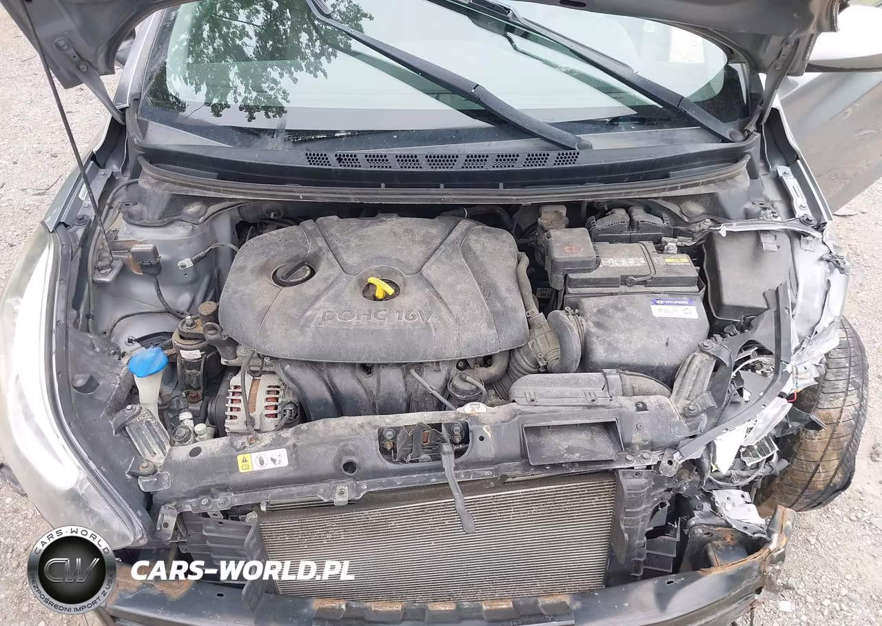 2014 Hyundai Elantra Se VIN:KMHDH4AE6EU154400 - 10