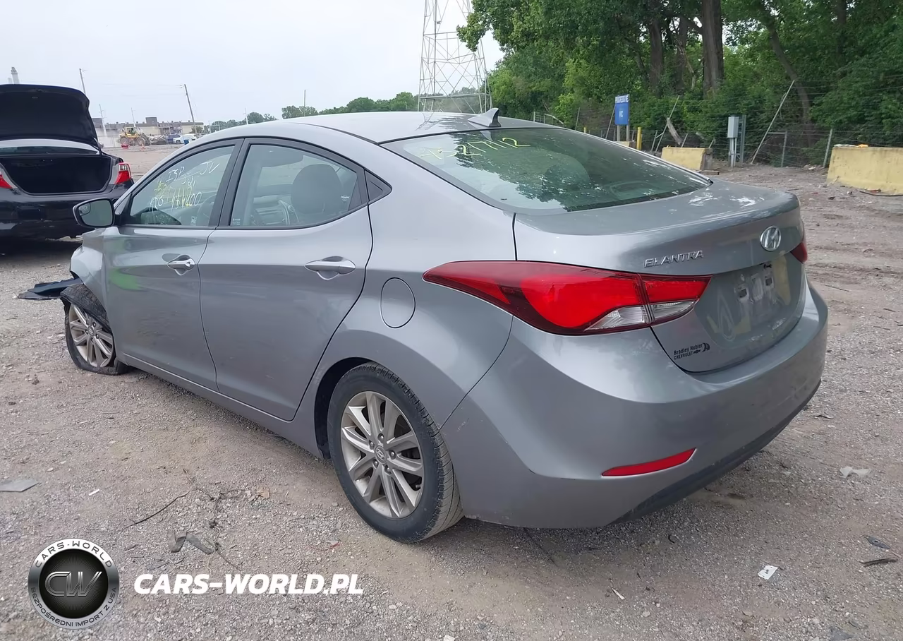 2014 Hyundai Elantra Se VIN:KMHDH4AE6EU154400 - 3