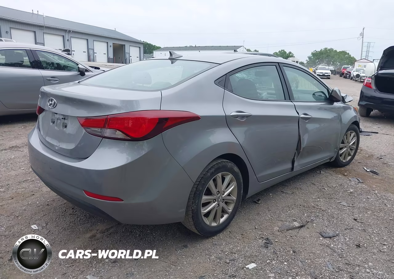 2014 Hyundai Elantra Se VIN:KMHDH4AE6EU154400 - 4