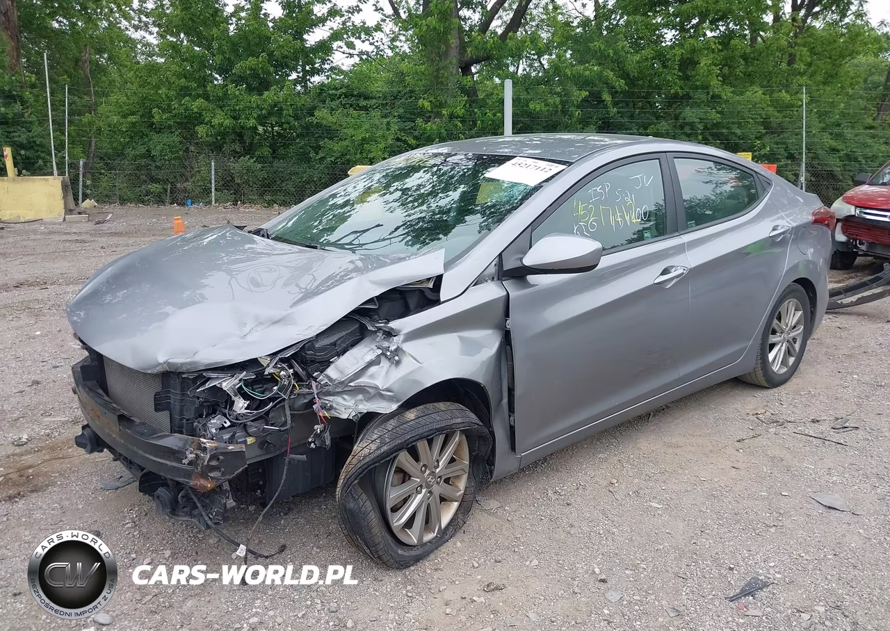 2014 Hyundai Elantra Se VIN:KMHDH4AE6EU154400 - 6