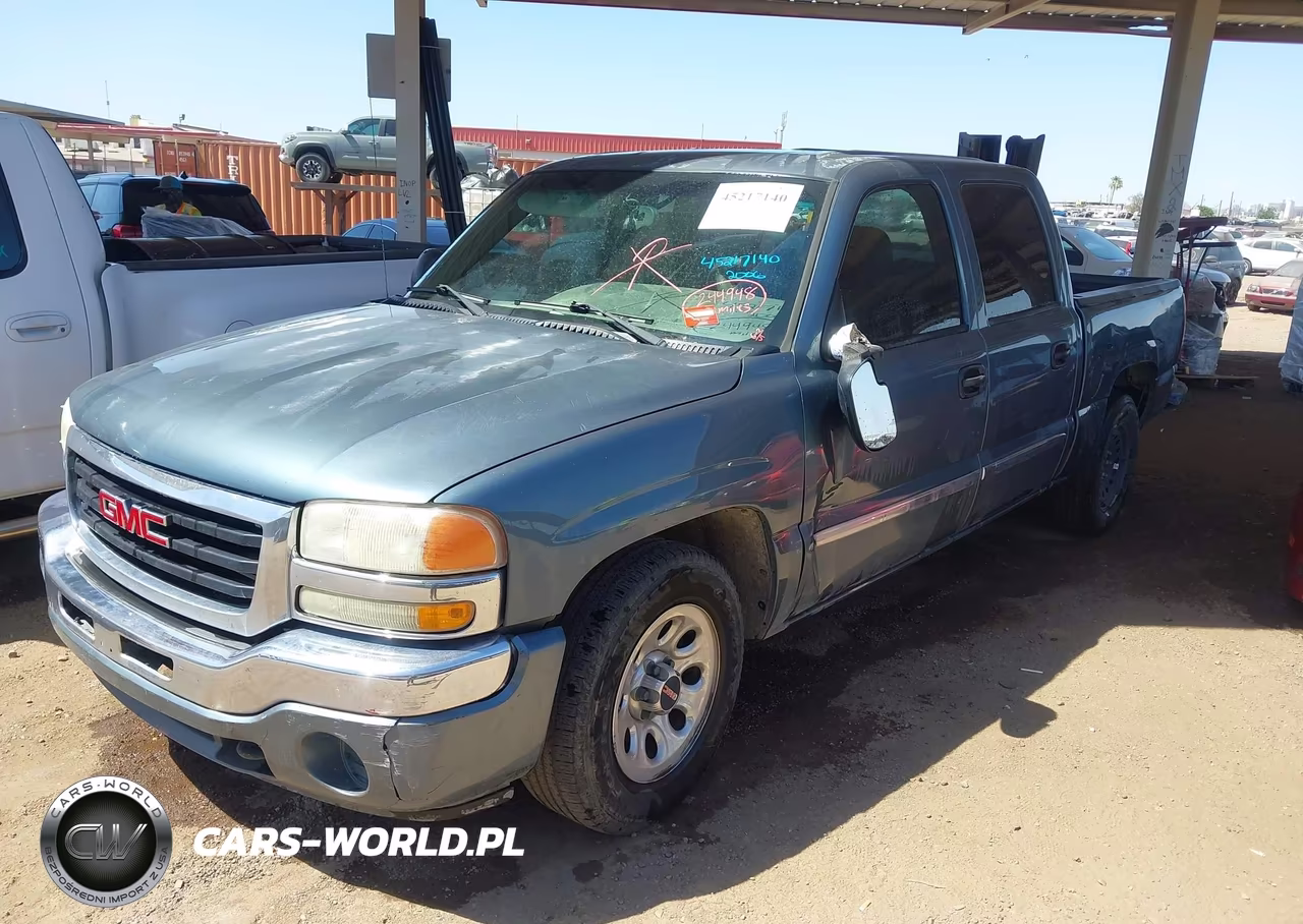 2006 GMC Sierra 1500 Sl VIN:2GTEC13V761268583 - 2