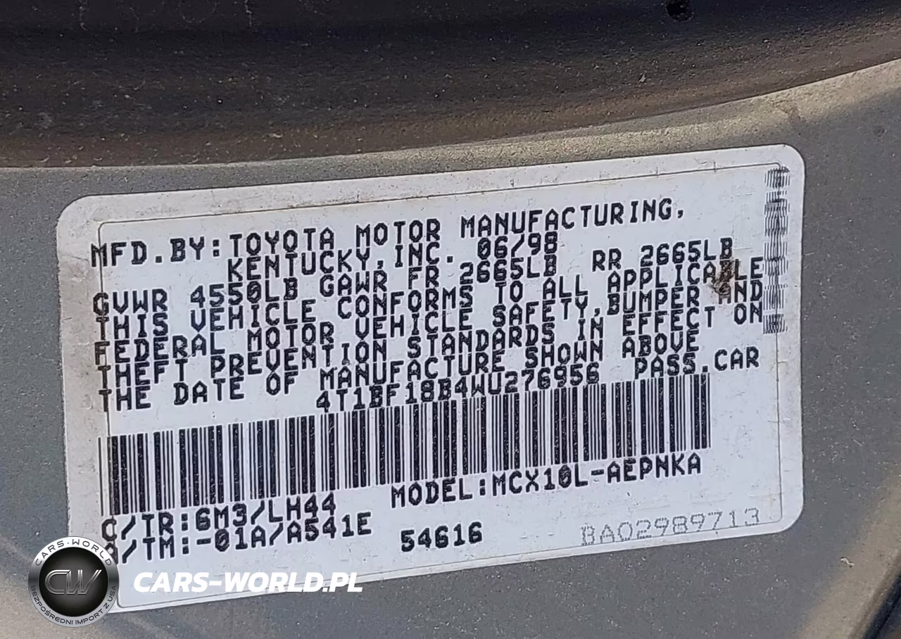 1998 Toyota Avalon Xl VIN:4T1BF18B4WU276956 - 9