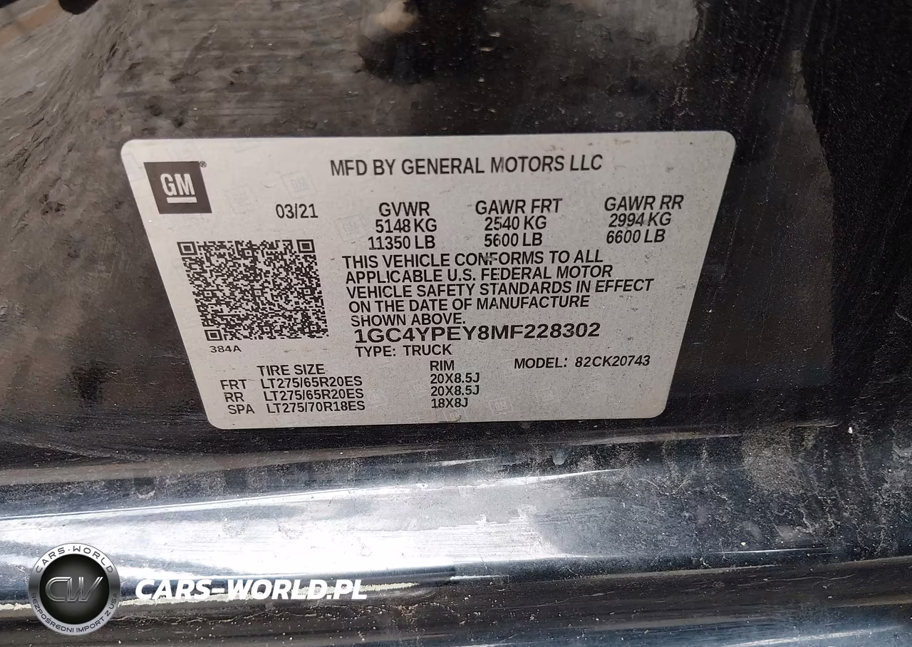 2021 Chevrolet Silverado 2500Hd 4Wd Standard Bed Ltz VIN:1GC4YPEY8MF228302 - 9