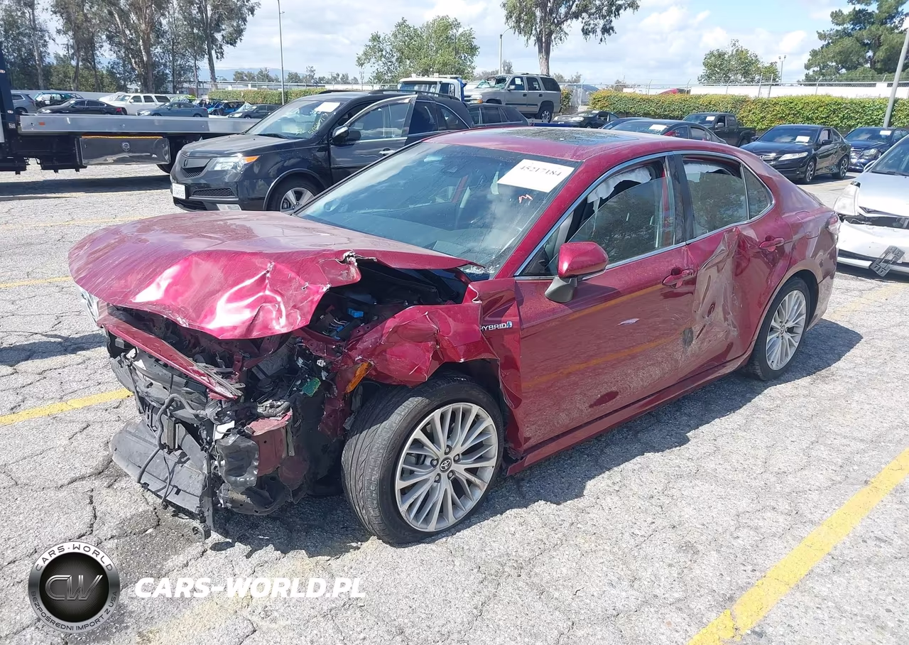 2020 Toyota Camry Xle Hybrid VIN:4T1F31AK6LU541957 - 2